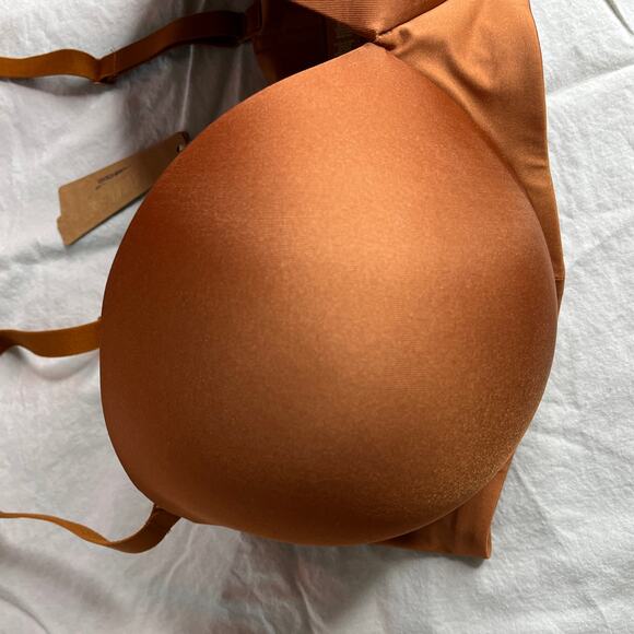Skims Ultimate Collection Push-Up Strapless Bra Size 38DDD Bronze NWT - Picture 7 of 7